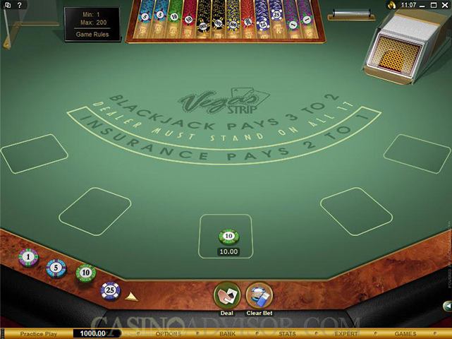 how to play blackjack in vegas casino